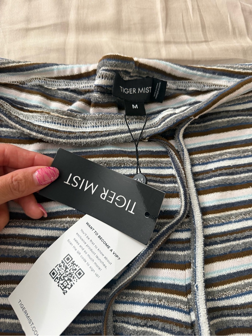 Tiger Mist Striped pants - Picture 4 of 4